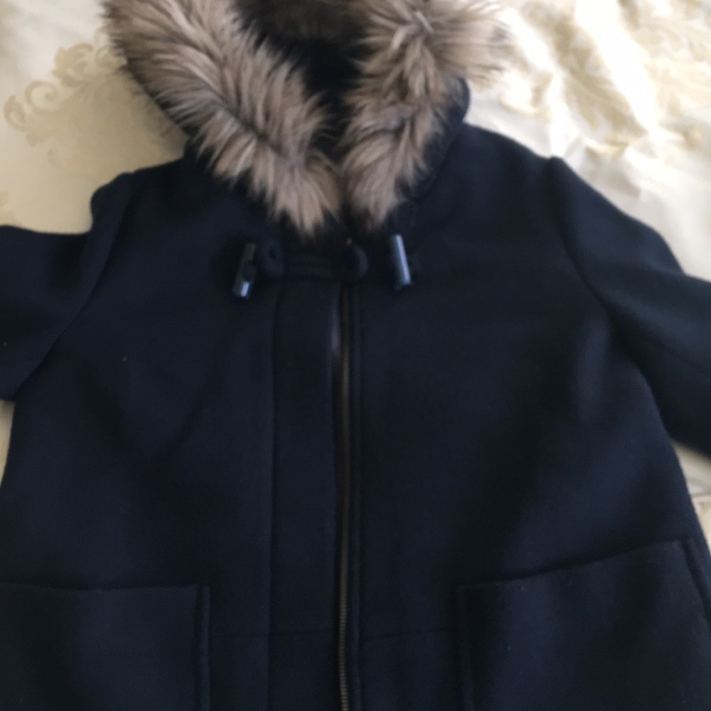 Zara navy coat